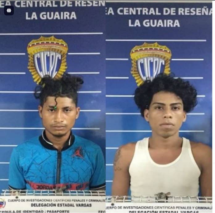 Detienen a asesinos de sexagenario en La Guaira
