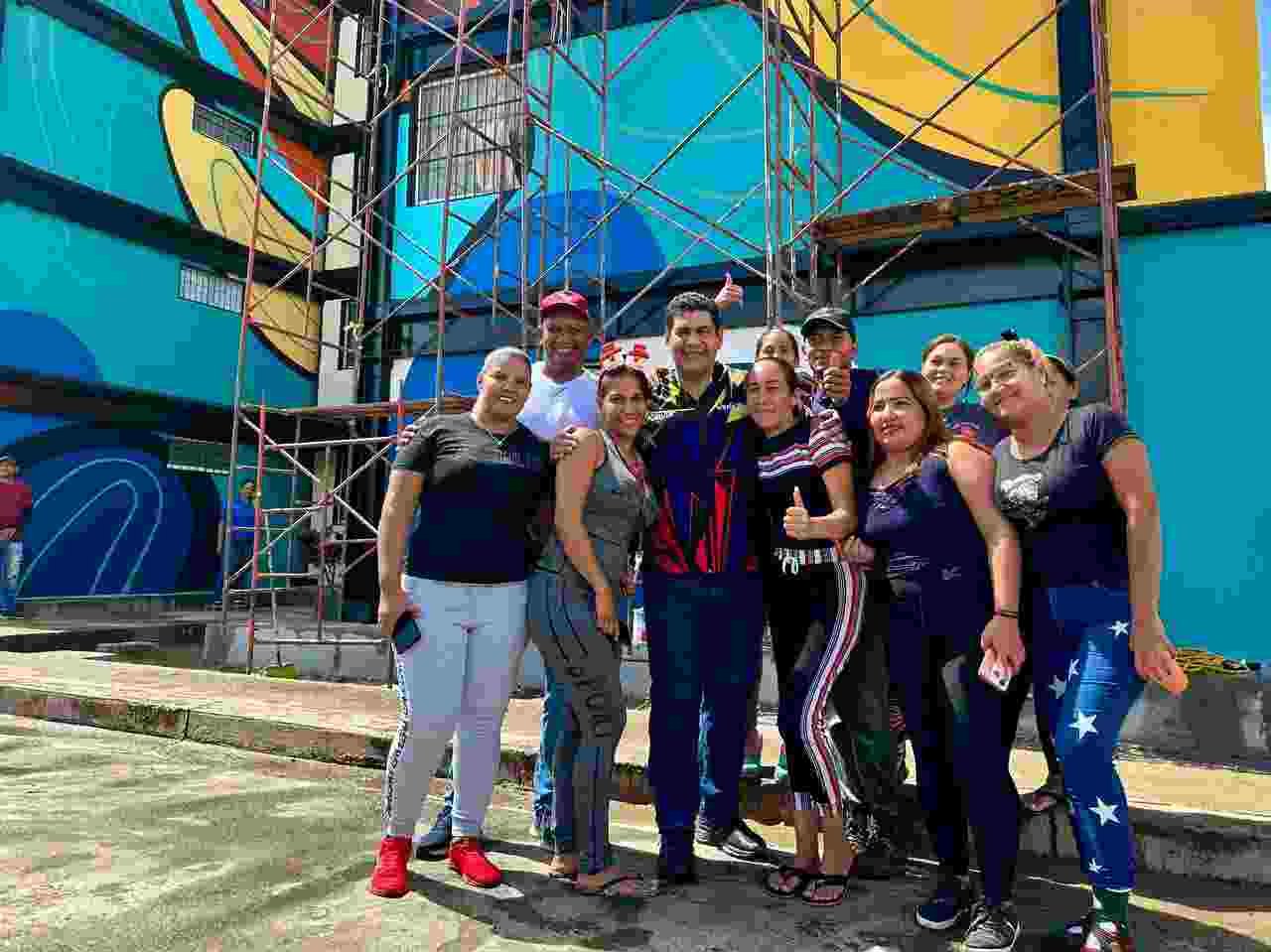 Tito Oviedo inicia diciembre inspeccionando obras