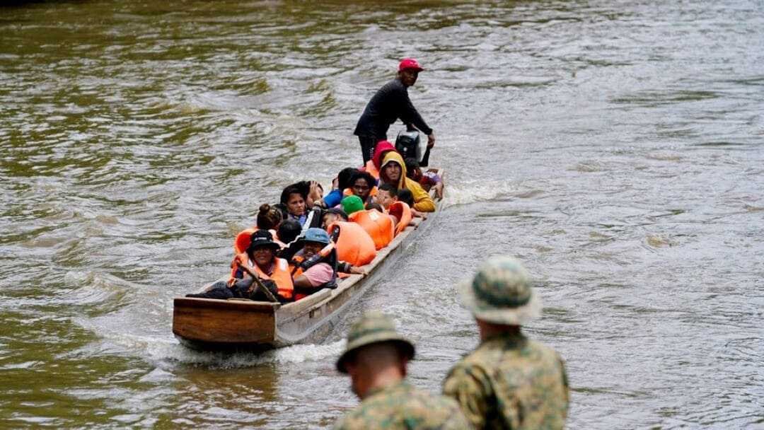 Gobierno panameño reporta caída en flujo migratorio a través de selva del Darién
