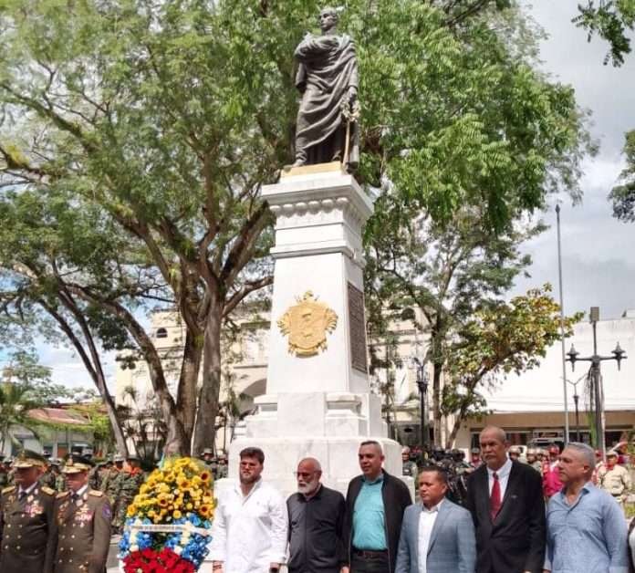 En las regiones conmemoran 194 años de la siembra del Libertador
