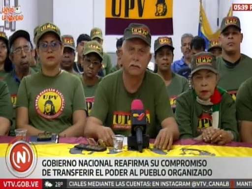 UPV respalda “exitosas elecciones” comunales
