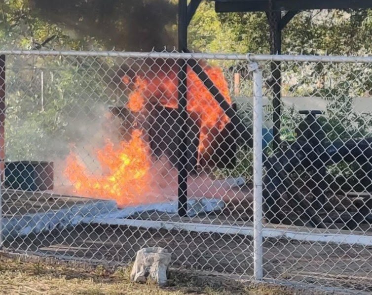 Reportan gran incendio en Anzoátegui