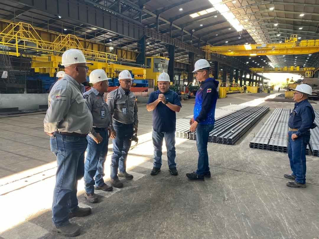 CVG impulsa la recuperación del Complejo Siderúrgico Nacional en Barquisimeto