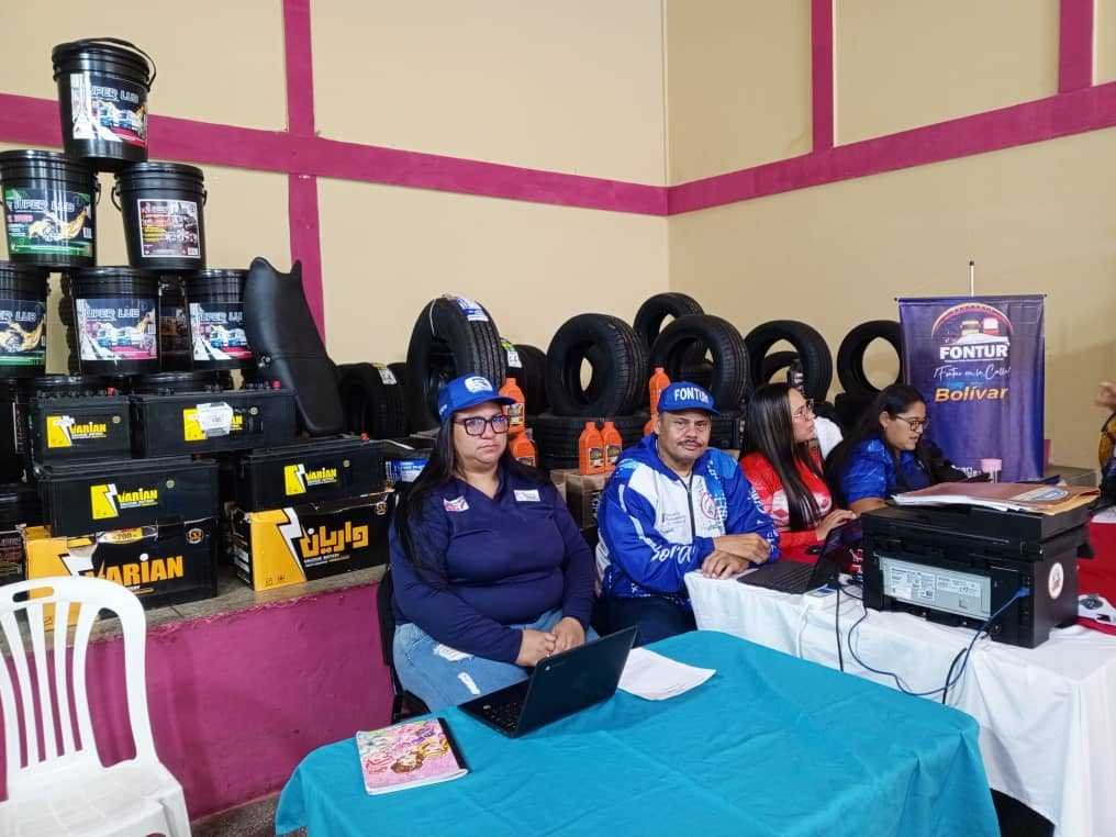 Gran Misión Transporte Venezuela y Fontur realizan Jornada de Atención al Transportista de Upata