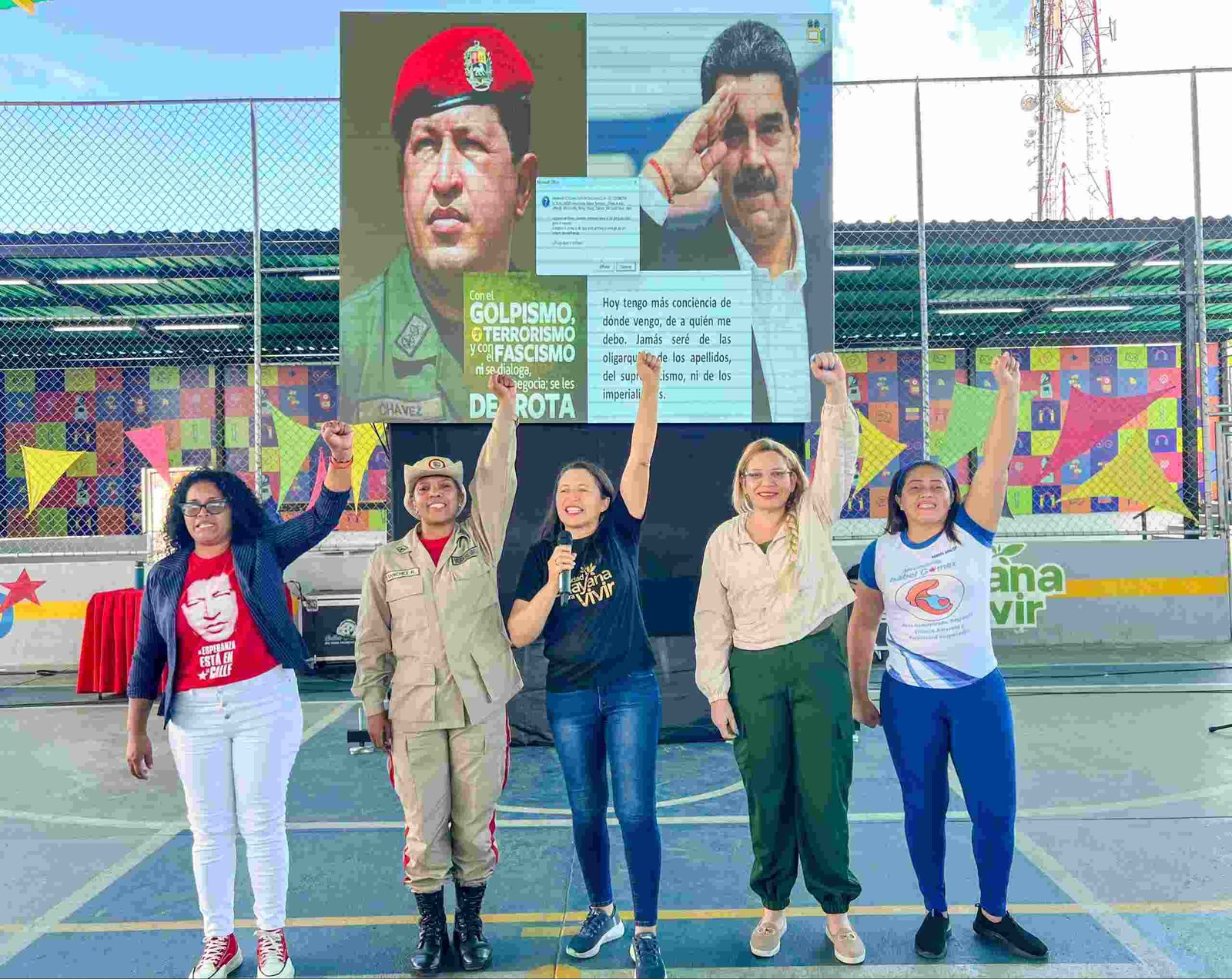 Fundación Social Caroní realizó inscripción de su Cuerpo Combatiente de la Milicia Bolivariana