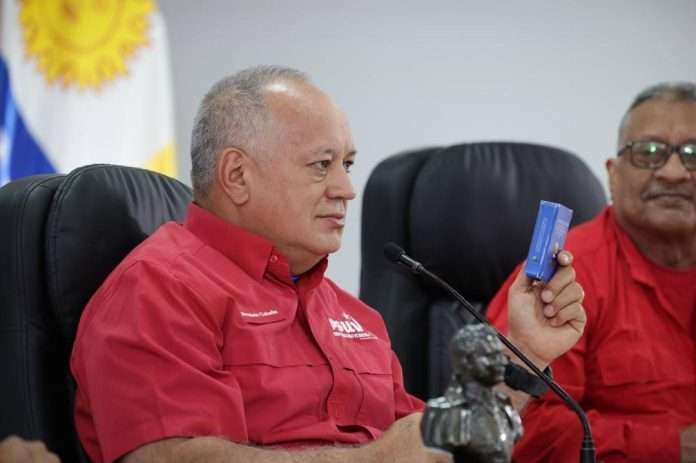 Cabello: Decisiones políticas de nuestro país se toman en Venezuela