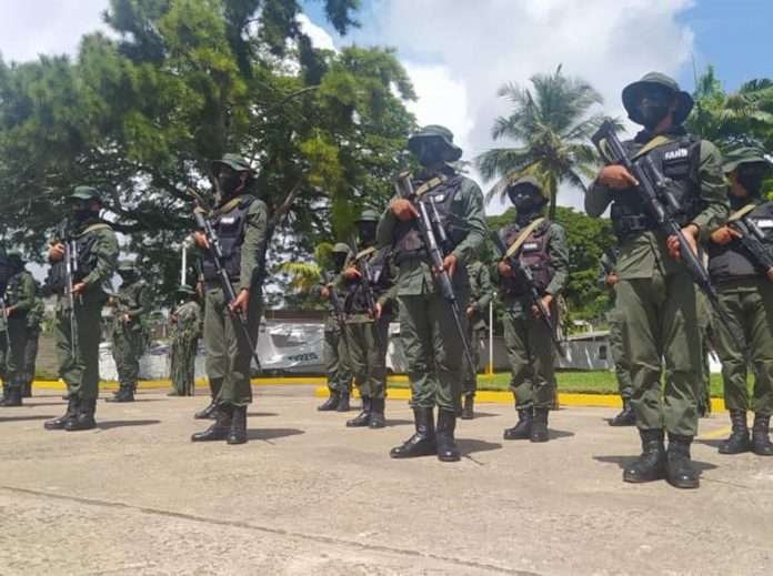 Desmantelado en Bolívar campamento ilegal