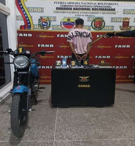 GNB incautó 30 balas de fusiles pertenecientes a Wilmer Guayabal