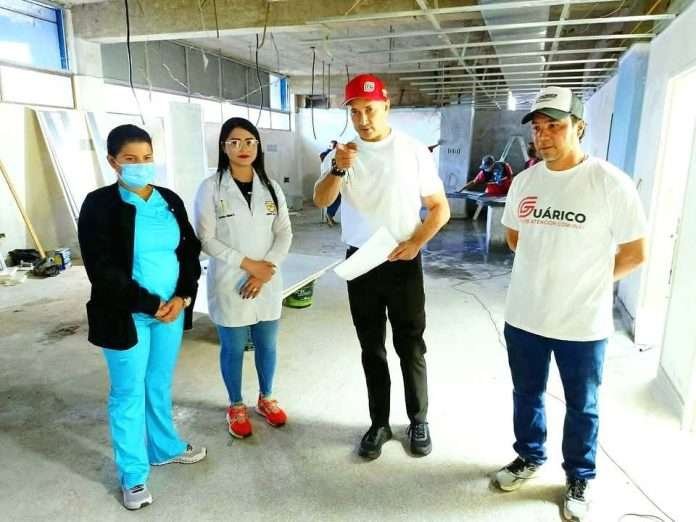 Avanza rehabilitación de la UCI en hospital Ranuárez Balza de Guárico
