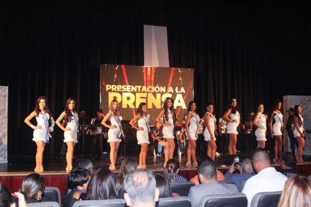 Presentaron a las candidatas oficiales de la Ruta del Calipso Bolívar 2025