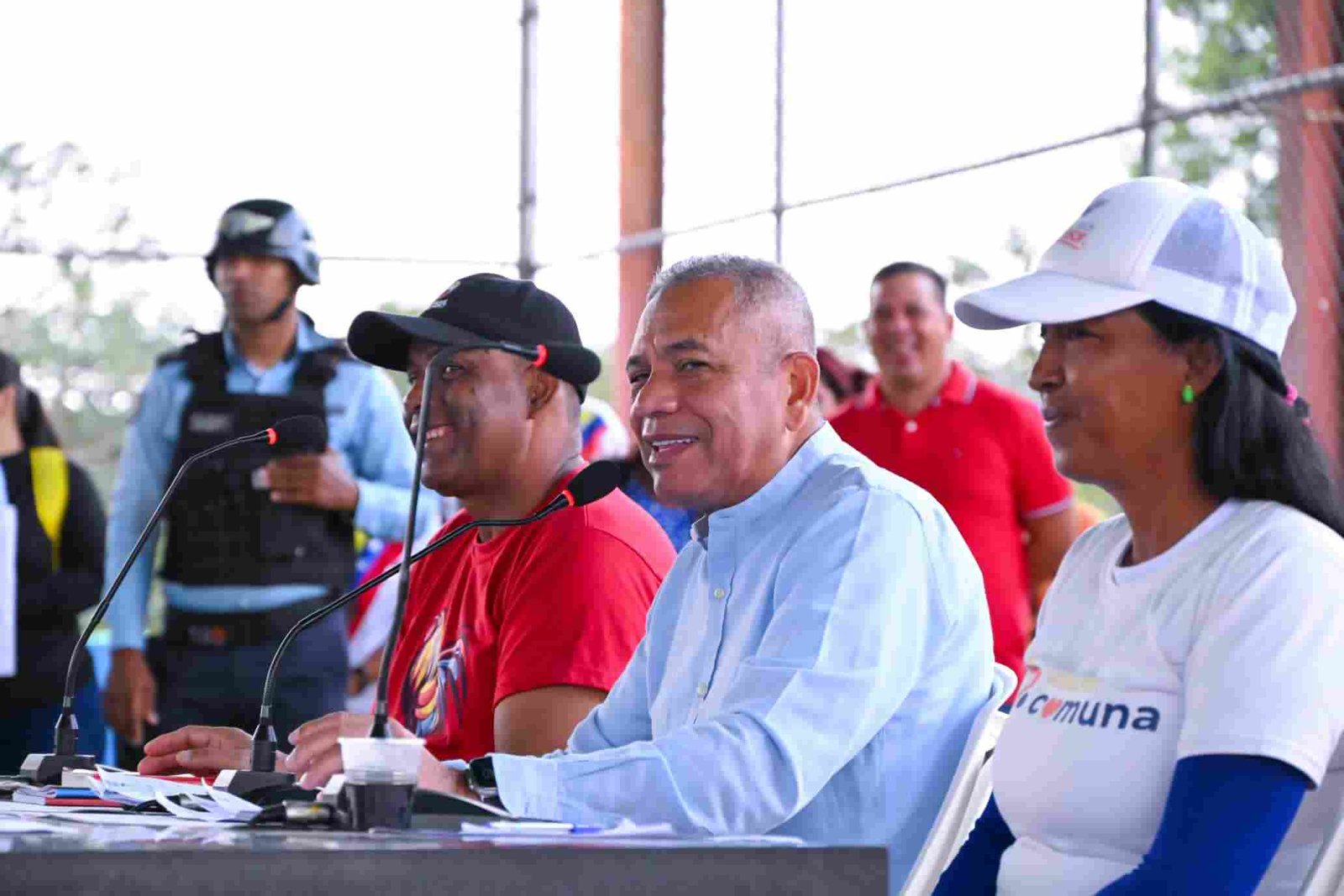 Gobernador Ángel Marcano reafirmó el trabajo comunal para el desarrollo de Bolívar