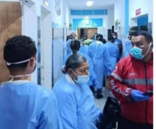Caos y alarma en liceo colinas del llano                30 personas resultaron severamente afectadas por nuevo caso de intoxicación masiva