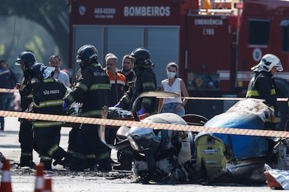 Dos muertos deja accidente aéreo en Brasil