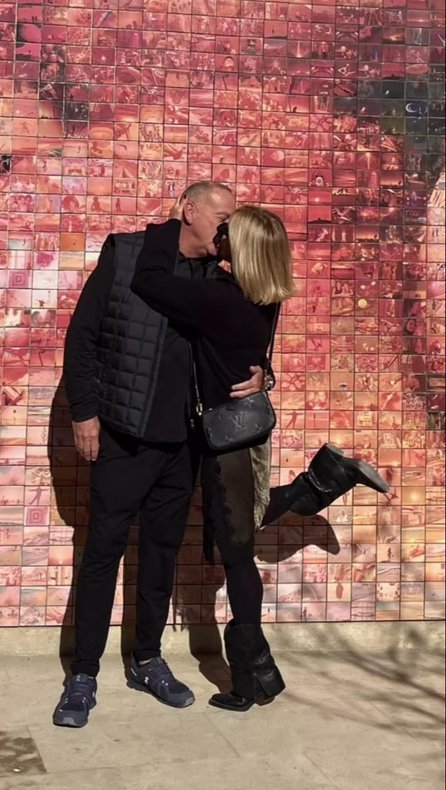 Maite Delgado sella su amor con tremendo beso previo a San Valentín