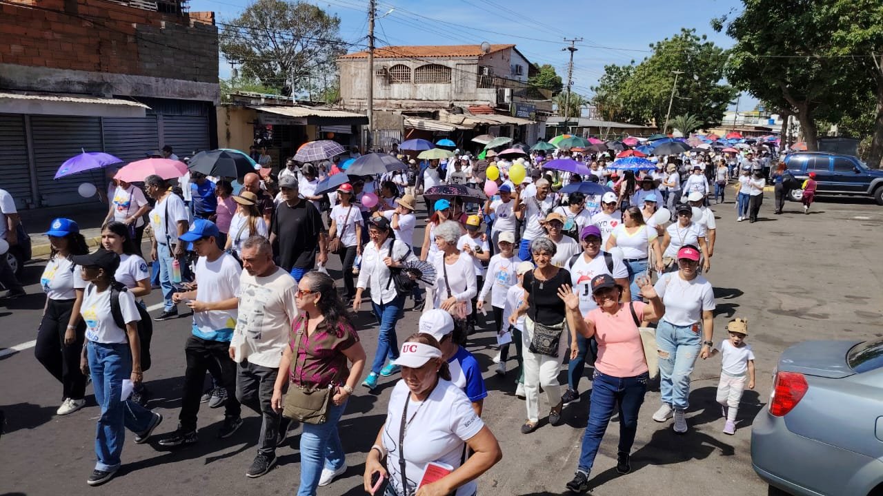 Católicos de Ciudad Guayana marchan por la vida y la justicia
