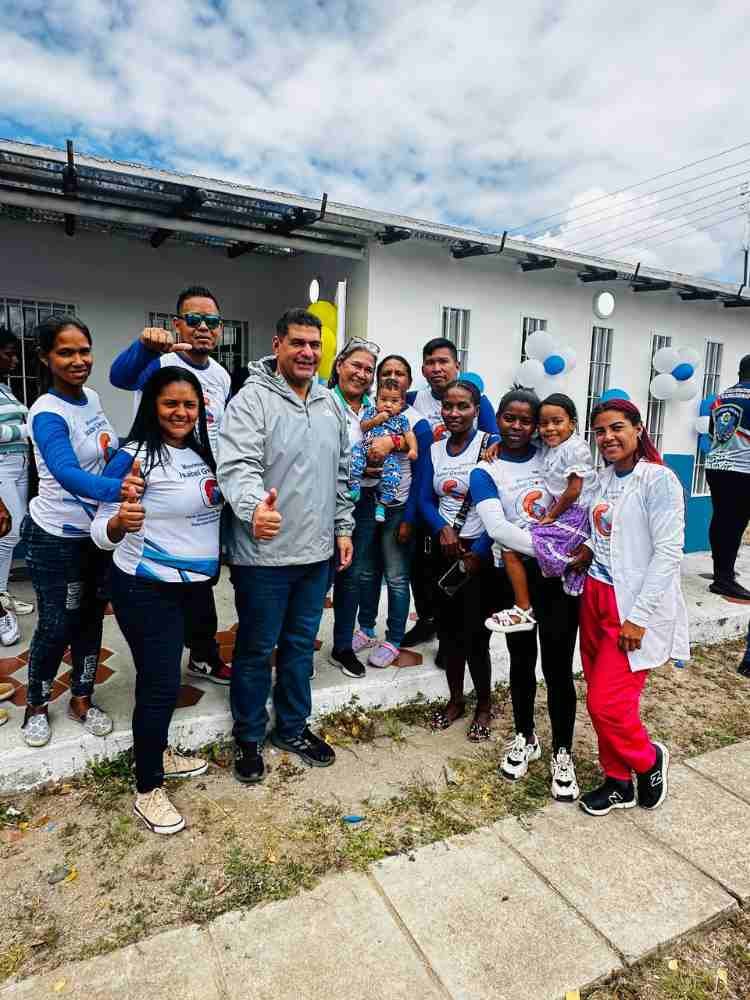 Comunidad de El Rosario celebra rehabilitación de módulo de salud financiado por la municipalidad