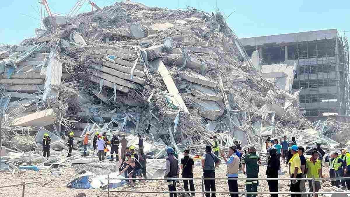 Terremoto de 7.7 sacude a Birmania