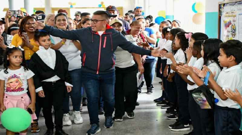 Centro educativo Juan Landaeta en San Agustín fue totalmente rehabilitado