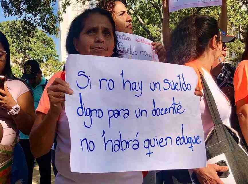 OBU: docentes universitarios venezolanos son los «peores pagados» de Latinoamérica