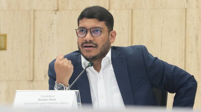 Viceministro Peña: María C. Machado traiciona a los venezolanos por poder político