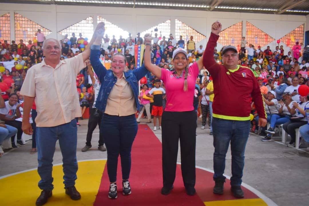 El Palmar se llena de entusiasmo con la llegada de Yulisbeth García