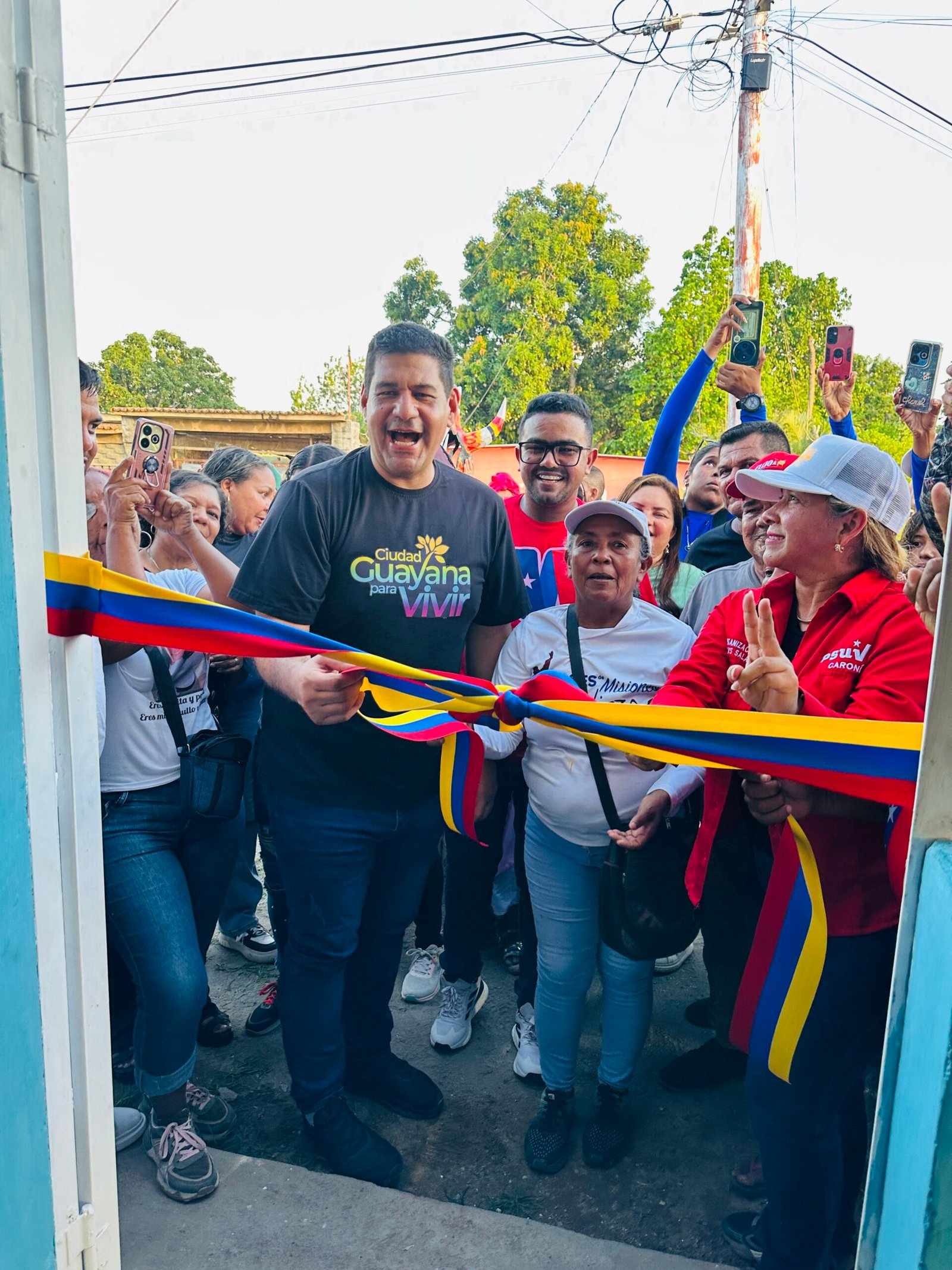 Alcalde Tito Oviedo acompañó inauguraciones de BMS y Comuna en la parroquia Pozo Verde