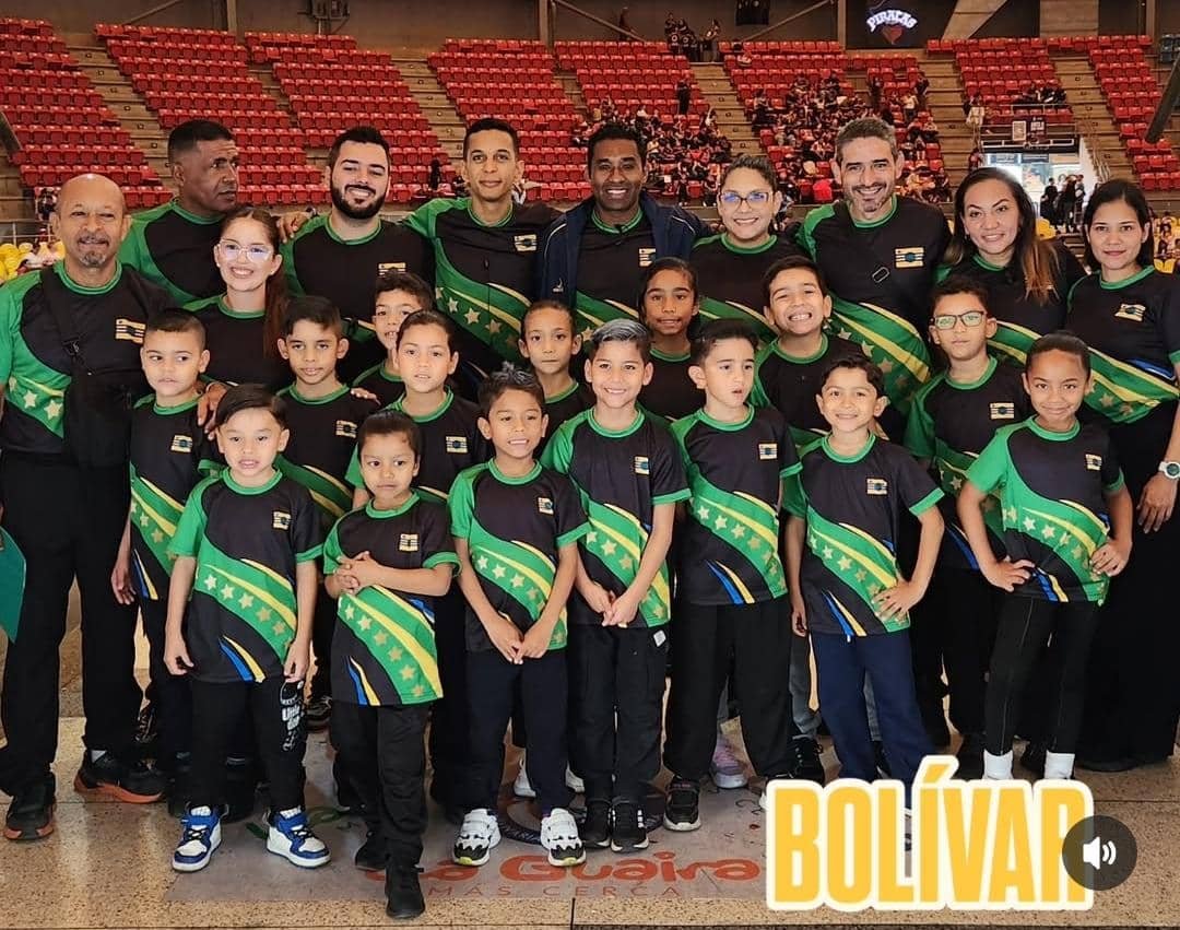 Bolívar obtiene oro en Campeonato Nacional Infantil de Karate Do