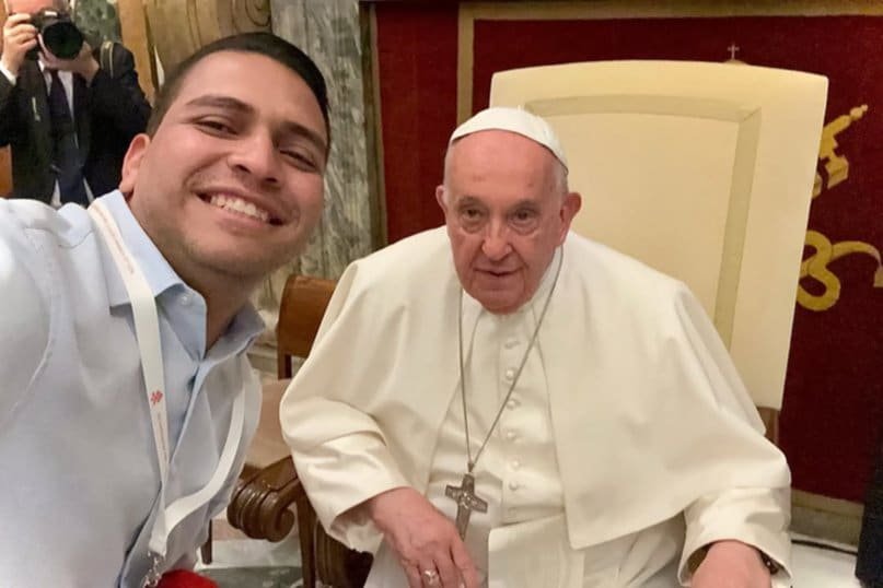 «Gracias por tu sencillez»: las palabras de un venezolano que conoció al papa Francisco