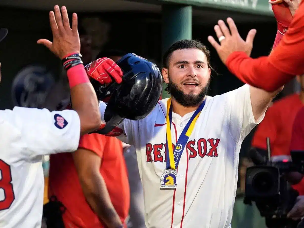 Wilyer Abreu fue la bujía en el triunfo de Boston
