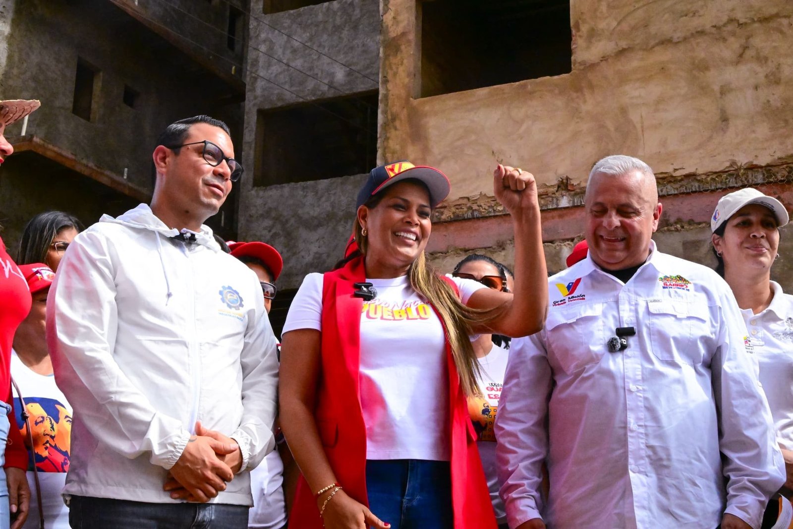Inspeccionan inicio de obras del Sistema PatriaObrera en Riberas del Caroní