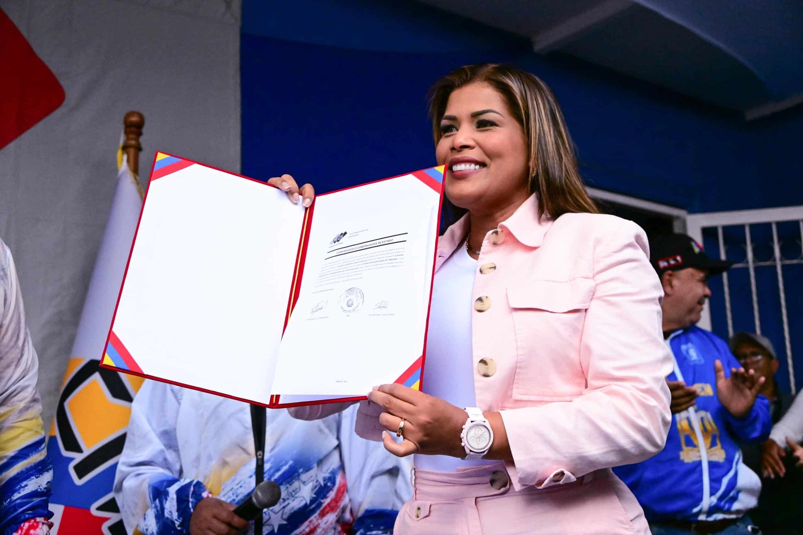Yulisbeth García proclamada y adjudicada comoprimera gobernadora electa del estado Bolívar