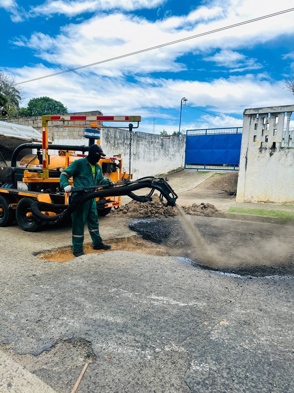 67 mil toneladas de asfalto han cubierto calles y avenidas de Caroní