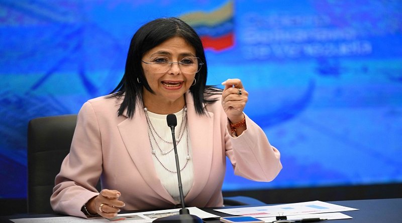 Vicepresidenta Rodríguez a EE. UU.: El que quieranuestro petróleo y gas debe pagarlo