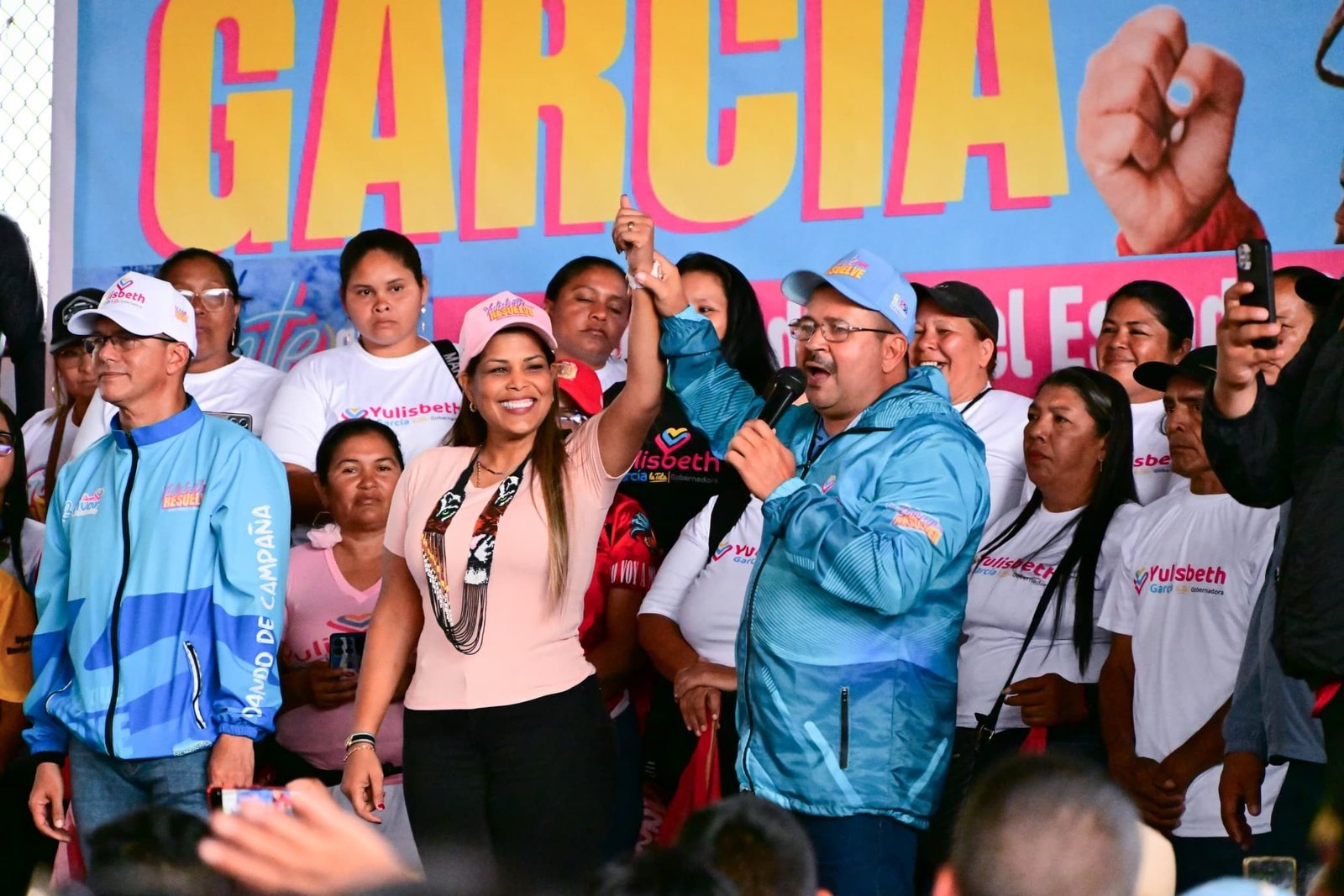Candidata Yulisbeth García realizó desplieguede la victoria en municipio Gran Sabana