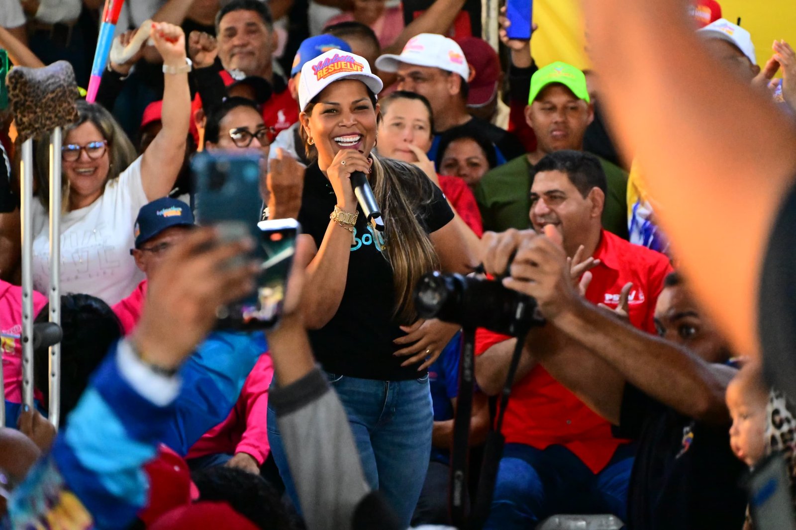 Yulisbeth García se reunió con las fuerzas revolucionarias de Unare
