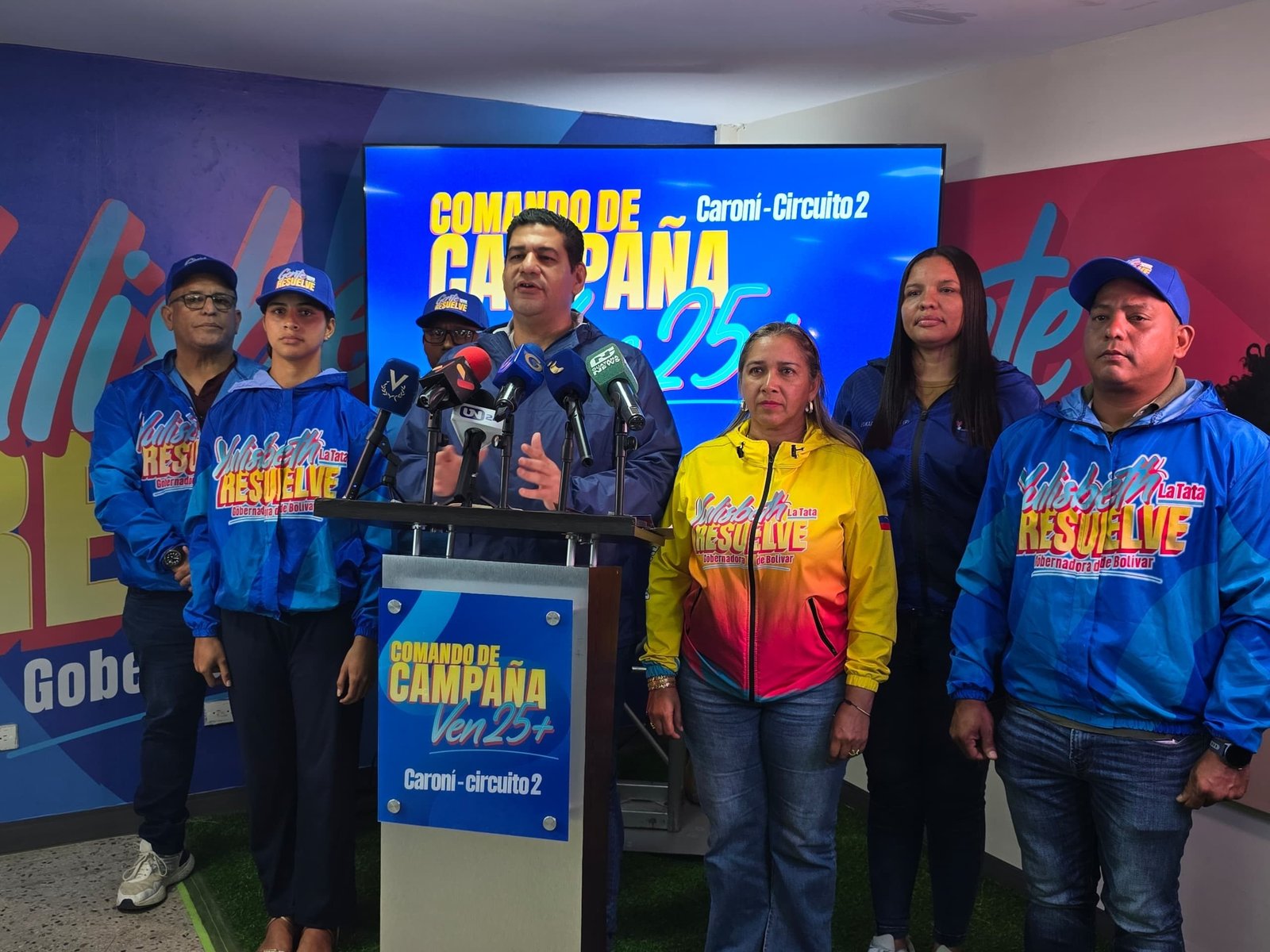 Tito Oviedo destaca balance positivode campaña en Caroní