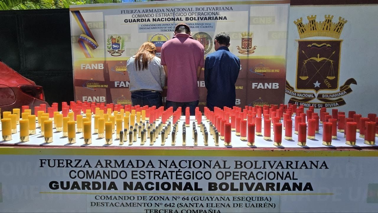 FANB decomisa más de 300 municionesen la Guayana Esequiba