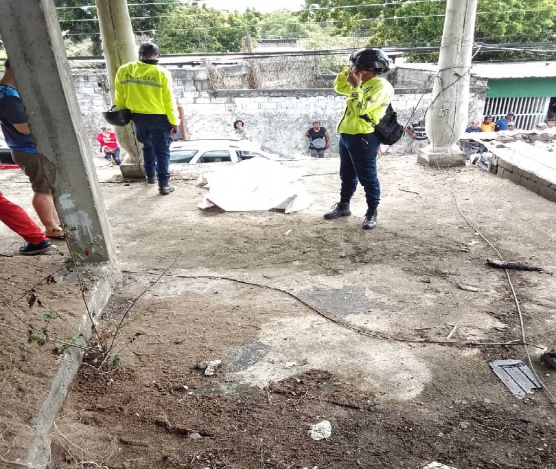 Hombre Hombre fallece electrocutado al contactar cable de alta tensiónHombre
