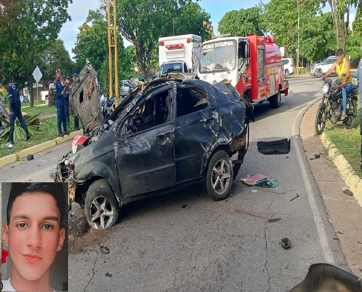 Accidente de tránsito en la avenida Las Américas deja una persona fallecida y otra herida grave
