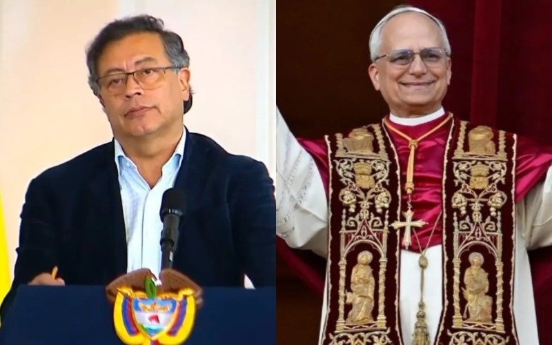 Gustavo Petro viajará al Vaticano para invitar al papa León XIV a Colombia