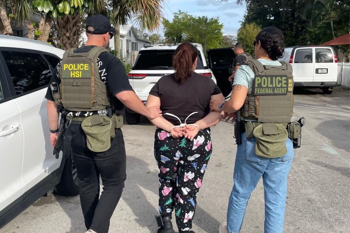 Detienen a 1.100 migrantes Florida durante una semana