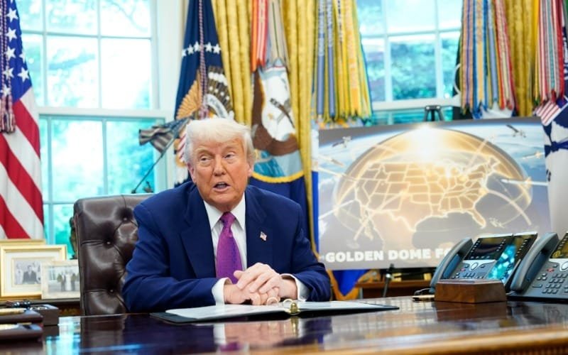 Donald Trump ofreció a Canadá unirse al sistema “Cúpula Dorada” si formar parte de EEUU