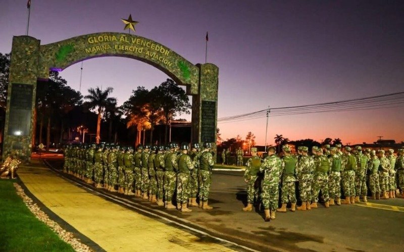 Inicia despliegue de militares en apoyoa seguridad del Congreso de la FIFA en Paraguay