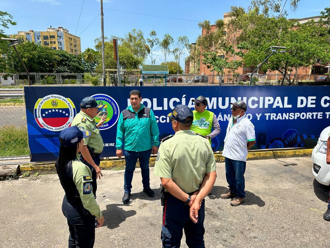 Alcalde Tito Oviedo arranca remodelación de la Dirección de Tránsito Terrestre de Patrulleros de Caroní 