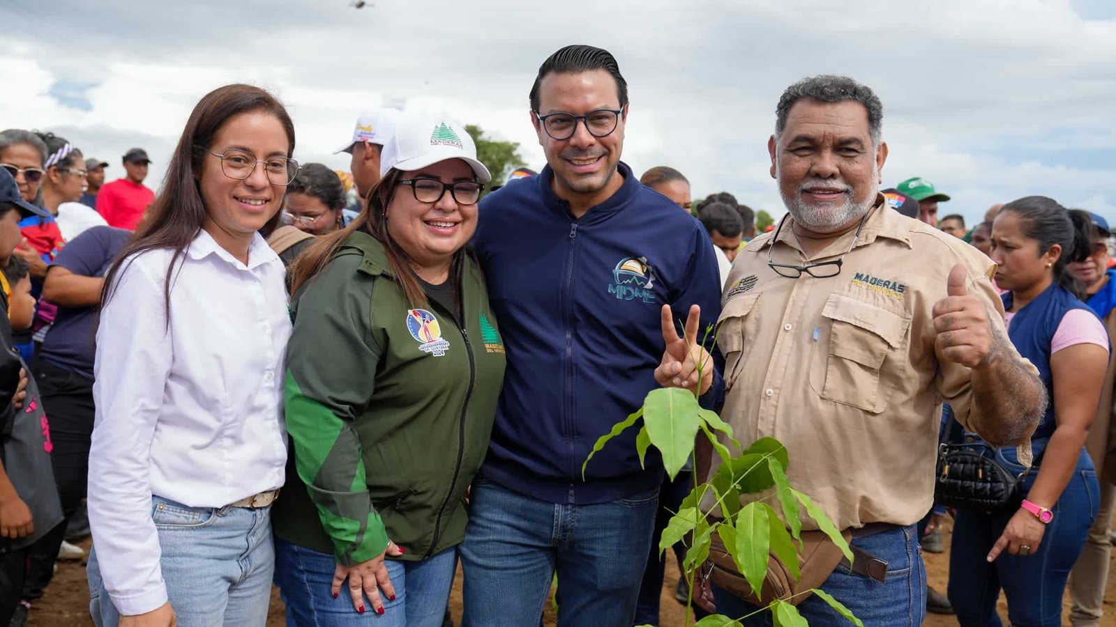 MIDME dio inicio al Plan Nacional de Reforestación en el municipio Piar del estado Bolívar