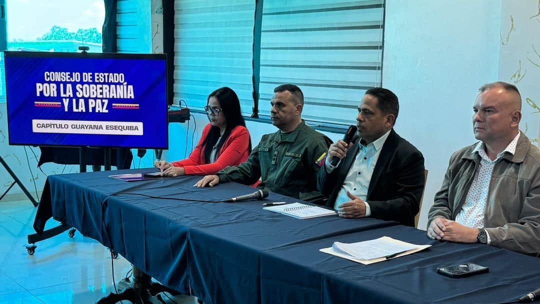 Instalado Consejo Estadal por la Soberanía y La Paz en la Guayana Esequiba