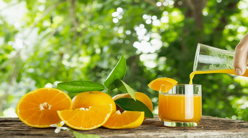 El jugo de naranja es un protector cardíaco