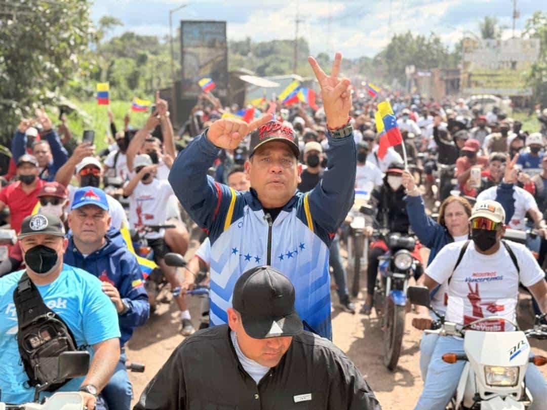 La Guayana Esequiba marchó en respaldo al presidente Nicolás Maduro