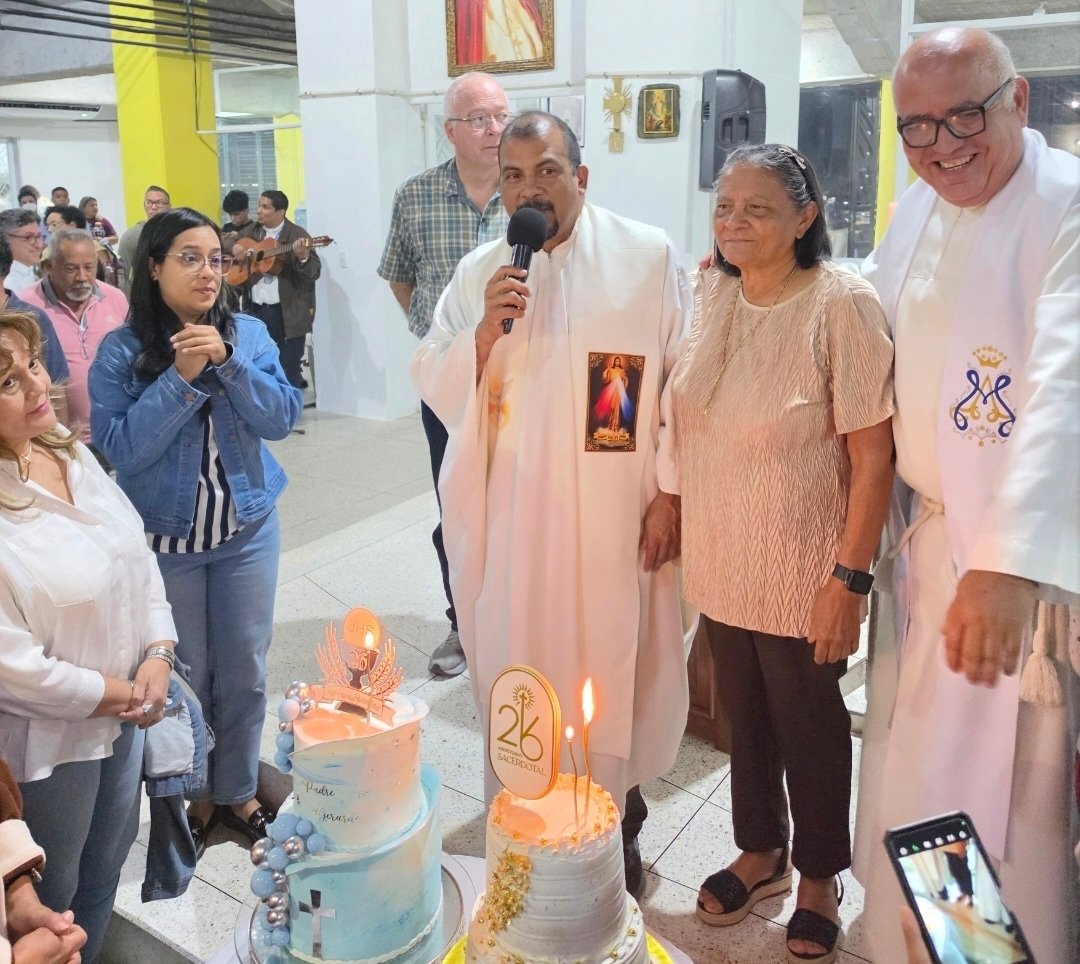 Fe y vocación marcaron la celebración de los 26 años de sacerdocio del padre Gerardo Moreno