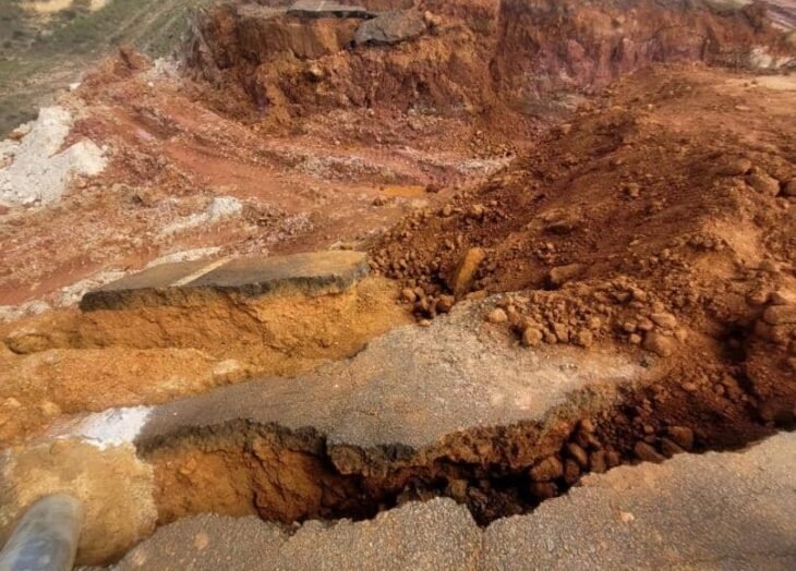 Cráteres en la Troncal 10